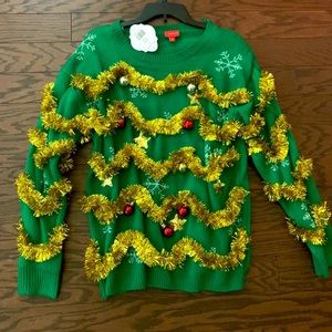 New joyland ugly Christmas sweater size XL